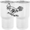 20 oz. Tall Stainless Steel Vacuum Insulated Tumbler White Thumbnail