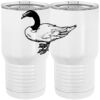 20 oz. Tall Stainless Steel Vacuum Insulated Tumbler White Thumbnail