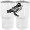 20 oz. Tall Stainless Steel Vacuum Insulated Tumbler White Thumbnail