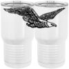 20 oz. Tall Stainless Steel Vacuum Insulated Tumbler White Thumbnail