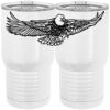 20 oz. Tall Stainless Steel Vacuum Insulated Tumbler White Thumbnail