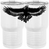 20 oz. Tall Stainless Steel Vacuum Insulated Tumbler White Thumbnail