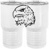20 oz. Tall Stainless Steel Vacuum Insulated Tumbler White Thumbnail