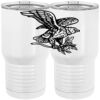20 oz. Tall Stainless Steel Vacuum Insulated Tumbler White Thumbnail