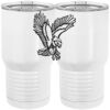 20 oz. Tall Stainless Steel Vacuum Insulated Tumbler White Thumbnail
