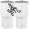 20 oz. Tall Stainless Steel Vacuum Insulated Tumbler White Thumbnail