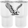 20 oz. Tall Stainless Steel Vacuum Insulated Tumbler White Thumbnail