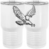 20 oz. Tall Stainless Steel Vacuum Insulated Tumbler White Thumbnail