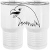 20 oz. Tall Stainless Steel Vacuum Insulated Tumbler White Thumbnail