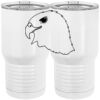 20 oz. Tall Stainless Steel Vacuum Insulated Tumbler White Thumbnail