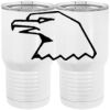 20 oz. Tall Stainless Steel Vacuum Insulated Tumbler White Thumbnail