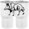 20 oz. Tall Stainless Steel Vacuum Insulated Tumbler White Thumbnail
