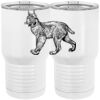 20 oz. Tall Stainless Steel Vacuum Insulated Tumbler White Thumbnail