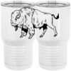 20 oz. Tall Stainless Steel Vacuum Insulated Tumbler White Thumbnail