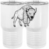 20 oz. Tall Stainless Steel Vacuum Insulated Tumbler White Thumbnail