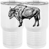 20 oz. Tall Stainless Steel Vacuum Insulated Tumbler White Thumbnail