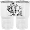 20 oz. Tall Stainless Steel Vacuum Insulated Tumbler White Thumbnail