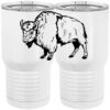20 oz. Tall Stainless Steel Vacuum Insulated Tumbler White Thumbnail