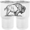 20 oz. Tall Stainless Steel Vacuum Insulated Tumbler White Thumbnail