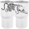 20 oz. Tall Stainless Steel Vacuum Insulated Tumbler White Thumbnail