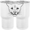 20 oz. Tall Stainless Steel Vacuum Insulated Tumbler White Thumbnail