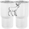 20 oz. Tall Stainless Steel Vacuum Insulated Tumbler White Thumbnail