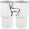 20 oz. Tall Stainless Steel Vacuum Insulated Tumbler White Thumbnail