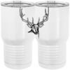 20 oz. Tall Stainless Steel Vacuum Insulated Tumbler White Thumbnail
