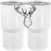 20 oz. Tall Stainless Steel Vacuum Insulated Tumbler White Thumbnail
