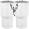 20 oz. Tall Stainless Steel Vacuum Insulated Tumbler White Thumbnail