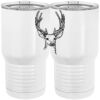 20 oz. Tall Stainless Steel Vacuum Insulated Tumbler White Thumbnail