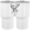 20 oz. Tall Stainless Steel Vacuum Insulated Tumbler White Thumbnail