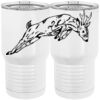 20 oz. Tall Stainless Steel Vacuum Insulated Tumbler White Thumbnail