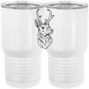 20 oz. Tall Stainless Steel Vacuum Insulated Tumbler White Thumbnail