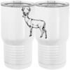 20 oz. Tall Stainless Steel Vacuum Insulated Tumbler White Thumbnail