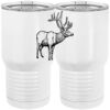 20 oz. Tall Stainless Steel Vacuum Insulated Tumbler White Thumbnail