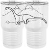 20 oz. Tall Stainless Steel Vacuum Insulated Tumbler White Thumbnail