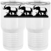 20 oz. Tall Stainless Steel Vacuum Insulated Tumbler White Thumbnail
