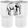 20 oz. Tall Stainless Steel Vacuum Insulated Tumbler White Thumbnail
