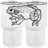 20 oz. Tall Stainless Steel Vacuum Insulated Tumbler White Thumbnail
