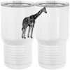 20 oz. Tall Stainless Steel Vacuum Insulated Tumbler White Thumbnail