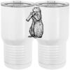 20 oz. Tall Stainless Steel Vacuum Insulated Tumbler White Thumbnail