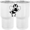 20 oz. Tall Stainless Steel Vacuum Insulated Tumbler White Thumbnail