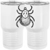 20 oz. Tall Stainless Steel Vacuum Insulated Tumbler White Thumbnail