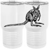 20 oz. Tall Stainless Steel Vacuum Insulated Tumbler White Thumbnail