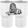 20 oz. Tall Stainless Steel Vacuum Insulated Tumbler White Thumbnail