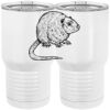 20 oz. Tall Stainless Steel Vacuum Insulated Tumbler White Thumbnail