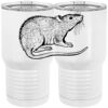20 oz. Tall Stainless Steel Vacuum Insulated Tumbler White Thumbnail