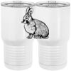 20 oz. Tall Stainless Steel Vacuum Insulated Tumbler White Thumbnail