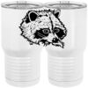 20 oz. Tall Stainless Steel Vacuum Insulated Tumbler White Thumbnail
